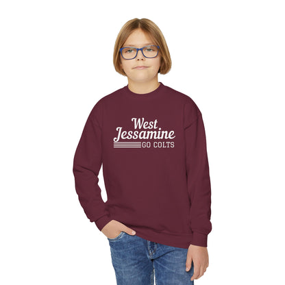 Youth Crewneck Sweatshirt - West Jessamine Colts - Unisex