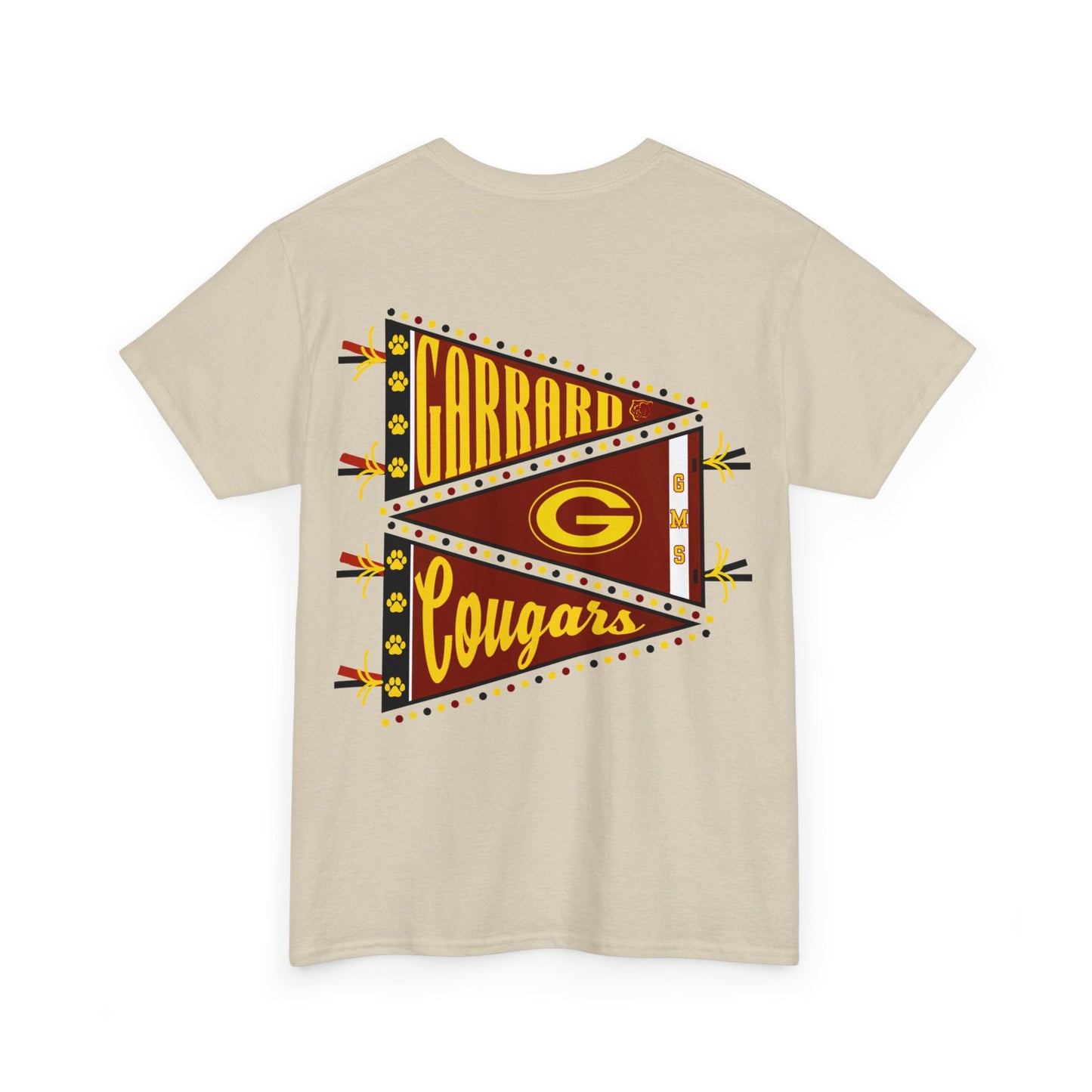 Garrard Middle Cougars Pride T-Shirt (Front & Back)
