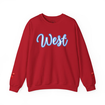WJ WEST Jessamine -- Bows on Sleeves -- Unisex Sweatshirt