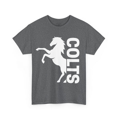 COLTS, Horse in White - Unisex Tee