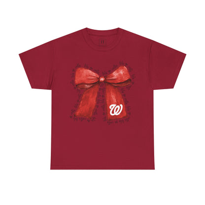 Let's Go Colts Bow - W Logo Unisex T-Shirt