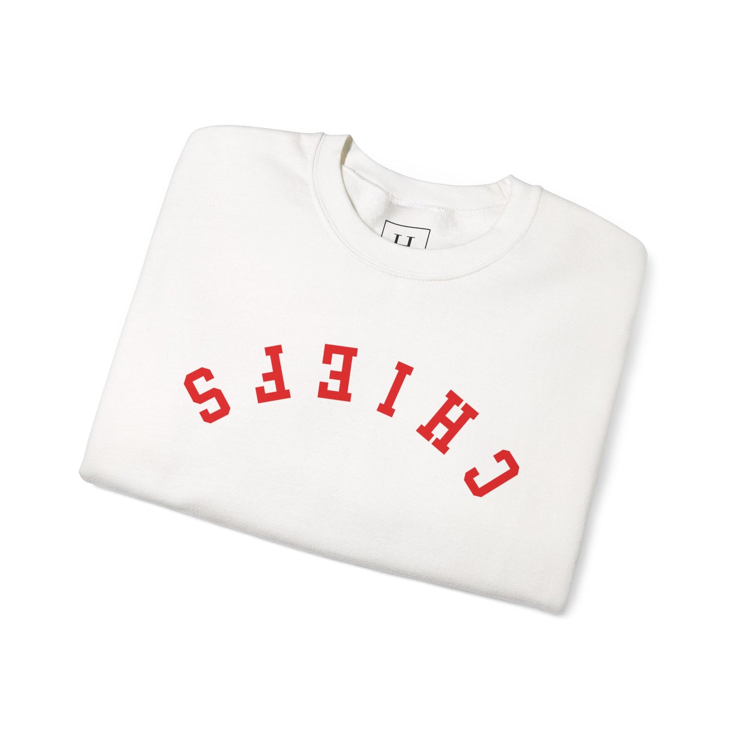 KC Chiefs Upside Down Lettering - Unisex Sweatshirt