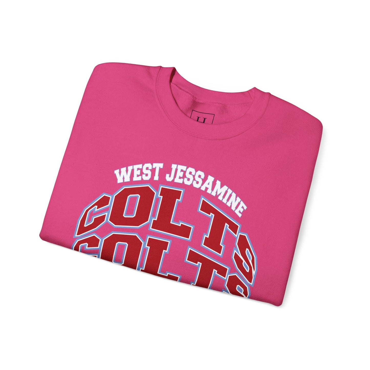West Jessamine Colts Crewneck Sweatshirt — School Spirit Pride - Unisex