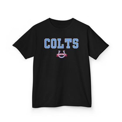 YOUTH --- COLTS - West Horseshoe Logo - Unisex Shirt