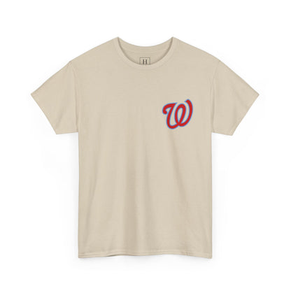 (W) Logo on Front; West Jessamine COLTS on Back —  Front & Back Unisex T-Shirt