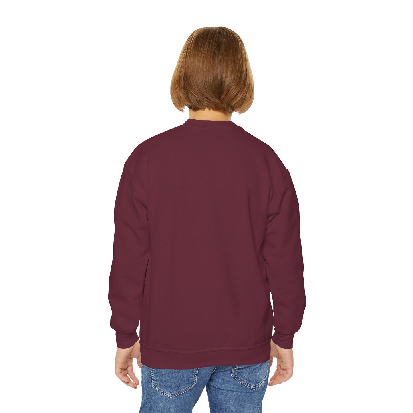 YOUTH -- West Jessamine Horseshoe Logo w/ Pom Sweatshirt