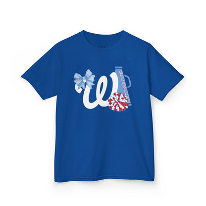 YOUTH -- West Jessamine Cheer Bow, Megaphone & Poms - Unisex Shirt