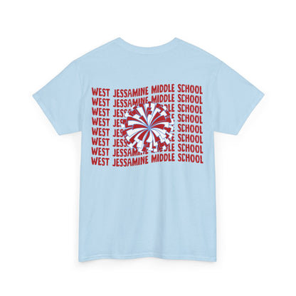 West Jessamine WJMS Colts Fan Tee —  Front & Back Unisex Tee