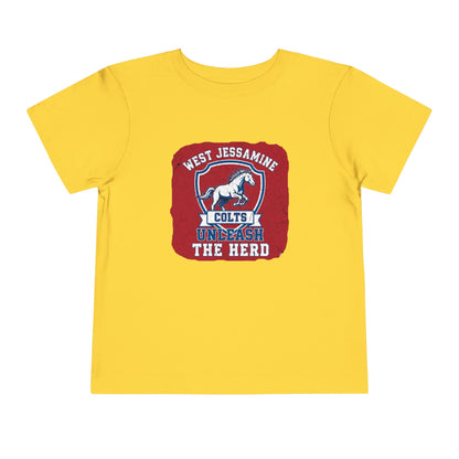 Toddler; West Jessamine Unleash The Herd - Unisex T-shirt