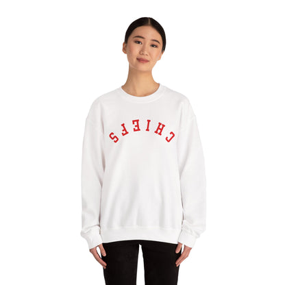 KC Chiefs Upside Down Lettering - Unisex Sweatshirt