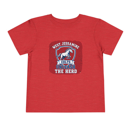 Toddler; West Jessamine Unleash The Herd - Unisex T-shirt