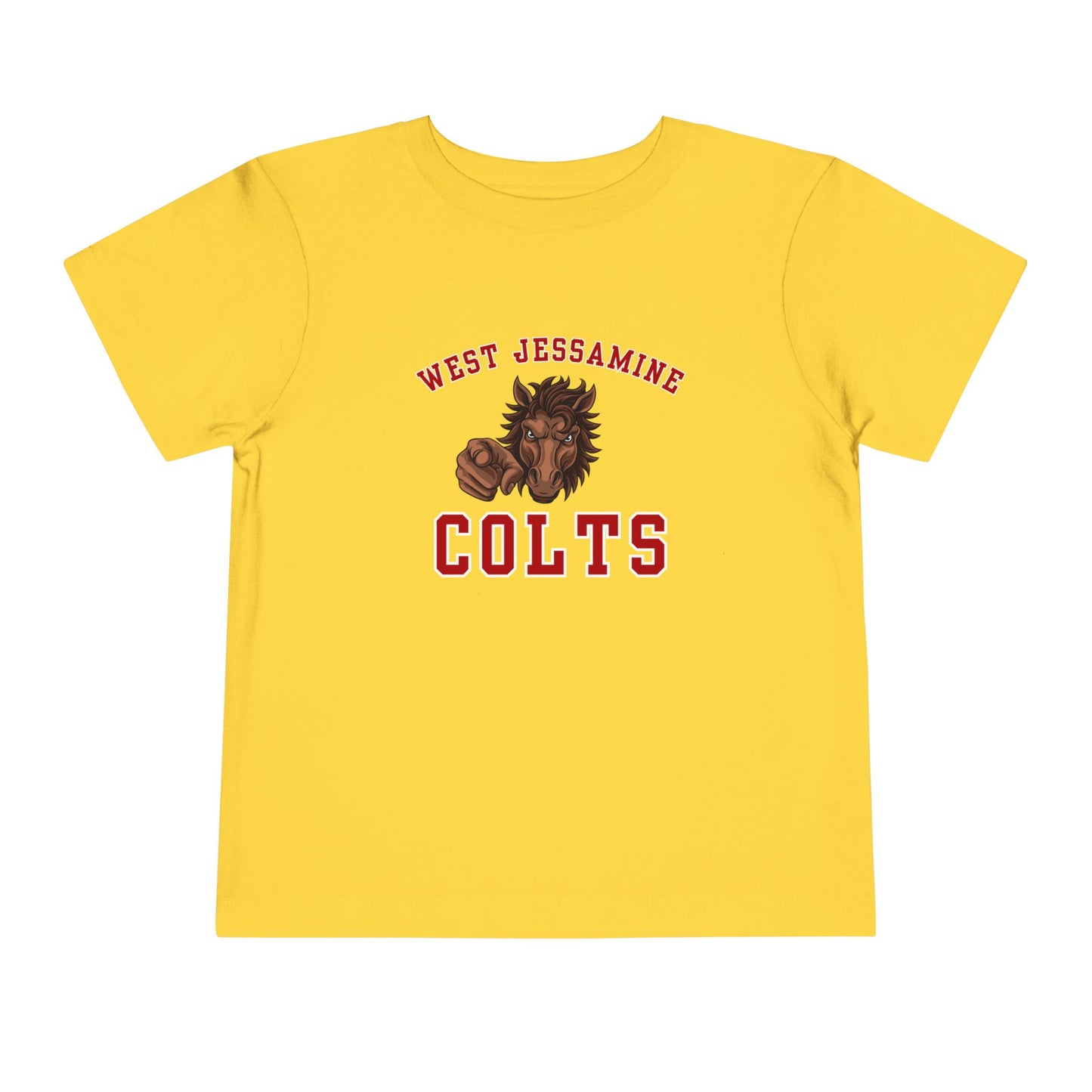 Toddler; West Jessamine Colts Mascot - Unisex T-shirt