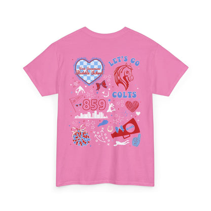 WJMS HEART COQUETTE GO COLTS (FRONT & BACK)