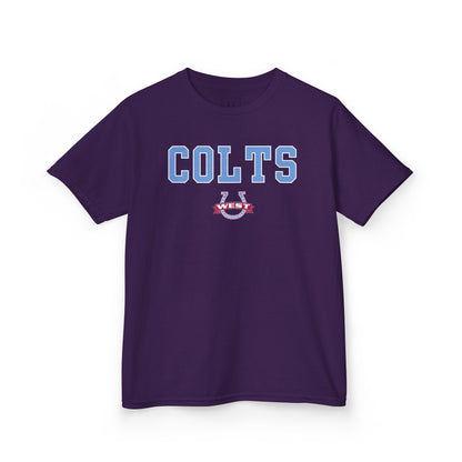 YOUTH --- COLTS - West Horseshoe Logo - Unisex Shirt