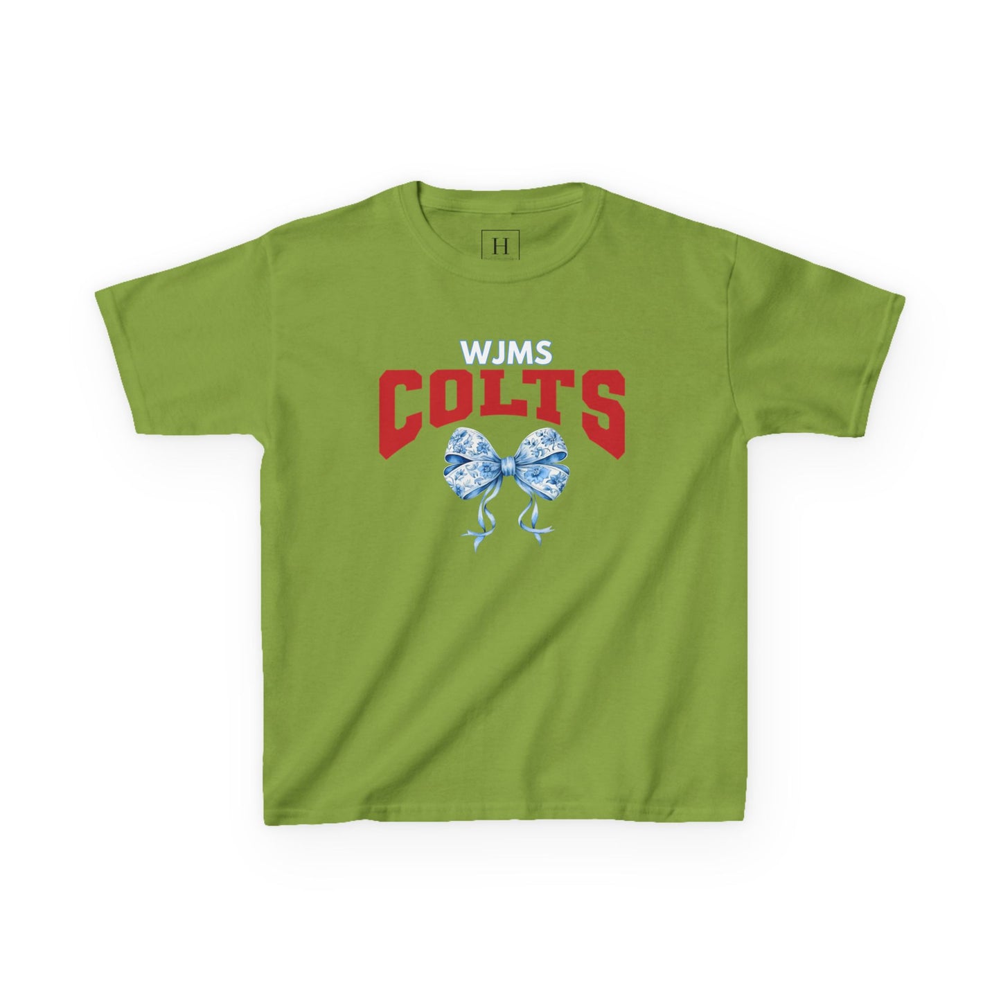YOUTH - WJMS COLTS Coquette Bow Tee