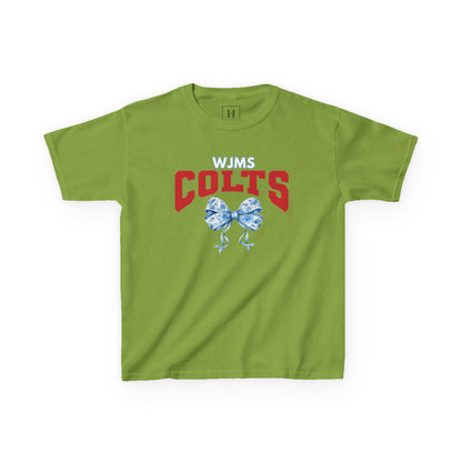 YOUTH - WJMS COLTS Coquette Bow Tee