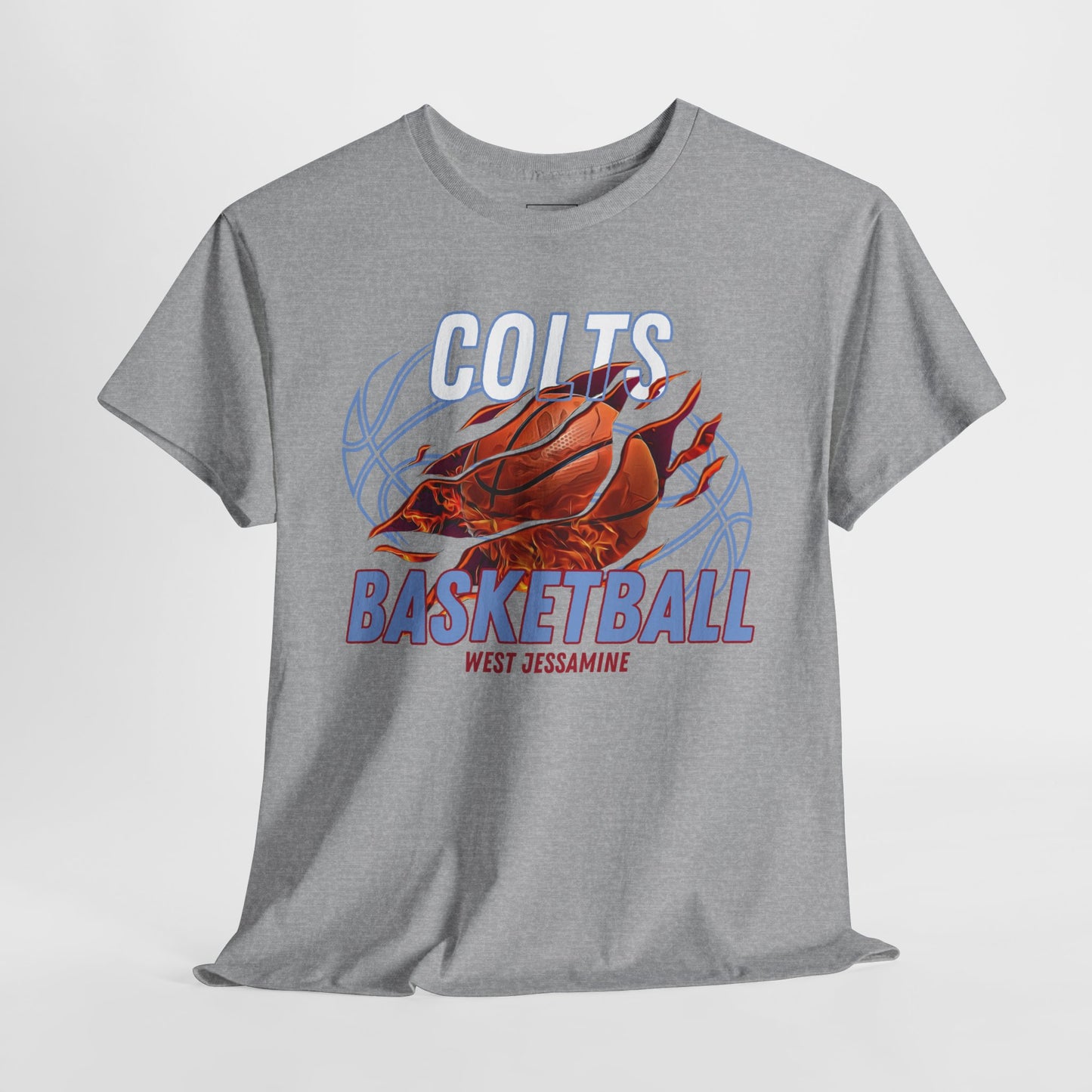 West Jessamine Colts Basketball  —  Unisex T-Shirt