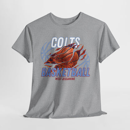 West Jessamine Colts Basketball  —  Unisex T-Shirt