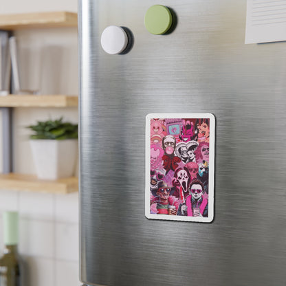 HALLOWEEN Chic Die-Cut Magnets for Home Decor, Stylish Refrigerator Magnet, Personalized Office Decor, Custom Gift Idea, Modern Home Accessories