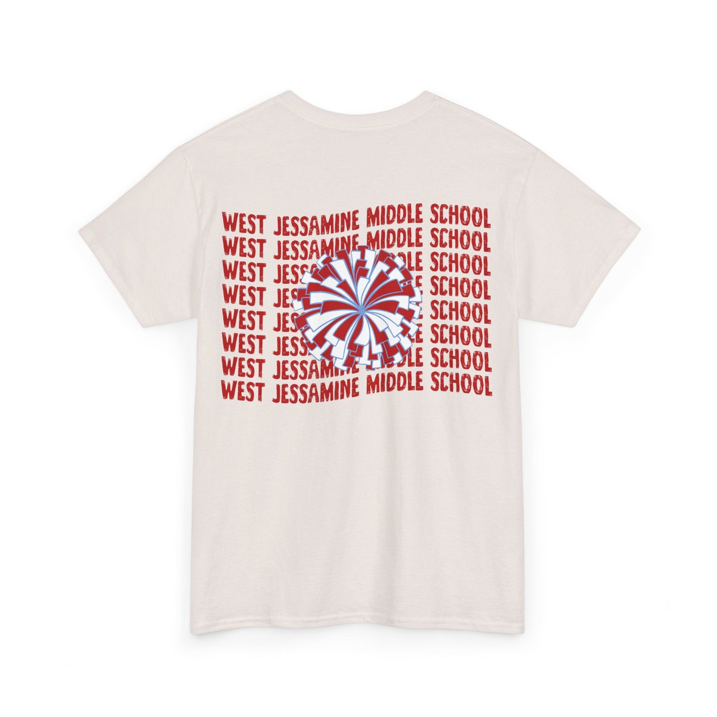 West Jessamine WJMS Colts Fan Tee —  Front & Back Unisex Tee
