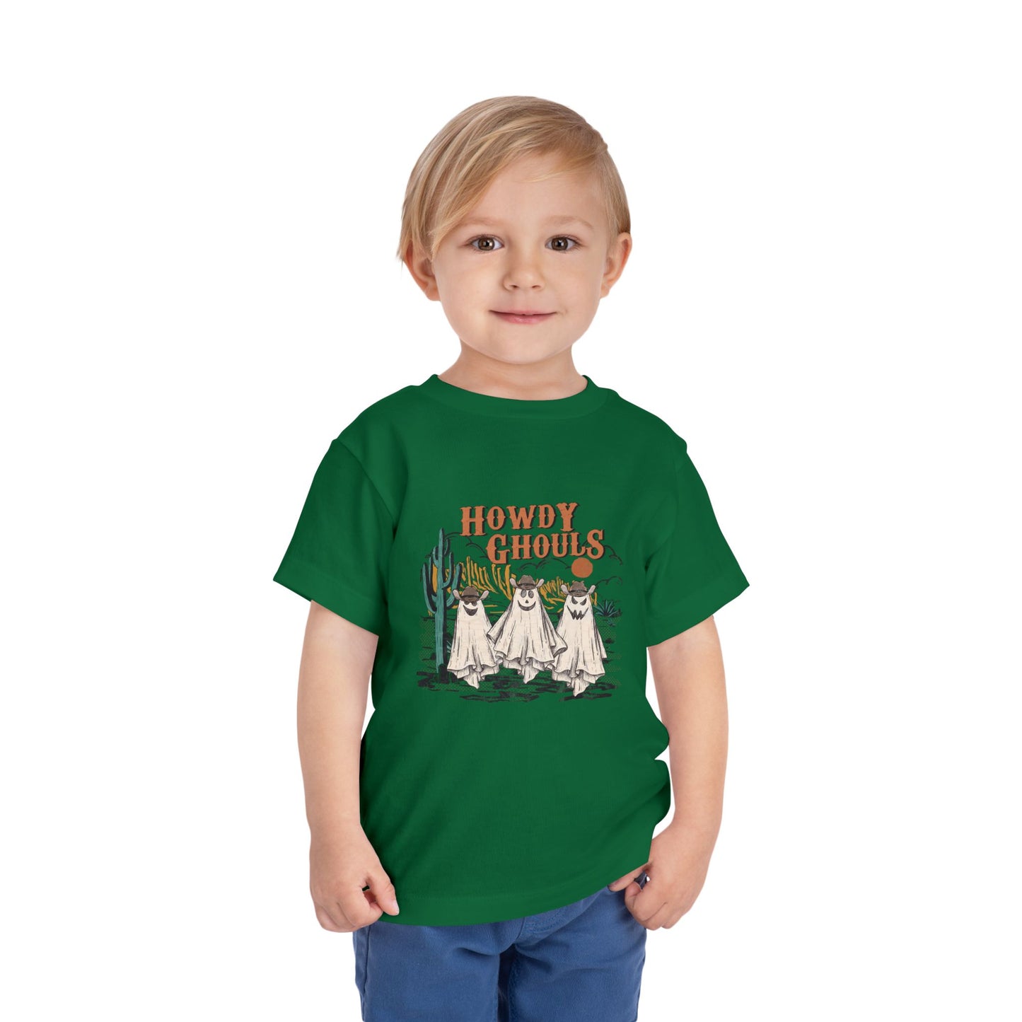 Toddler Howdy Ghouls Halloween T-shirt