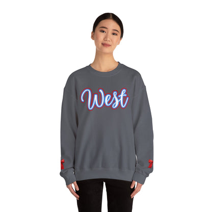 WJ WEST Jessamine -- Bows on Sleeves -- Unisex Sweatshirt