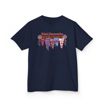 YOUTH --- WJMS : West Jessamine Pennant Flags - Unisex Shirt