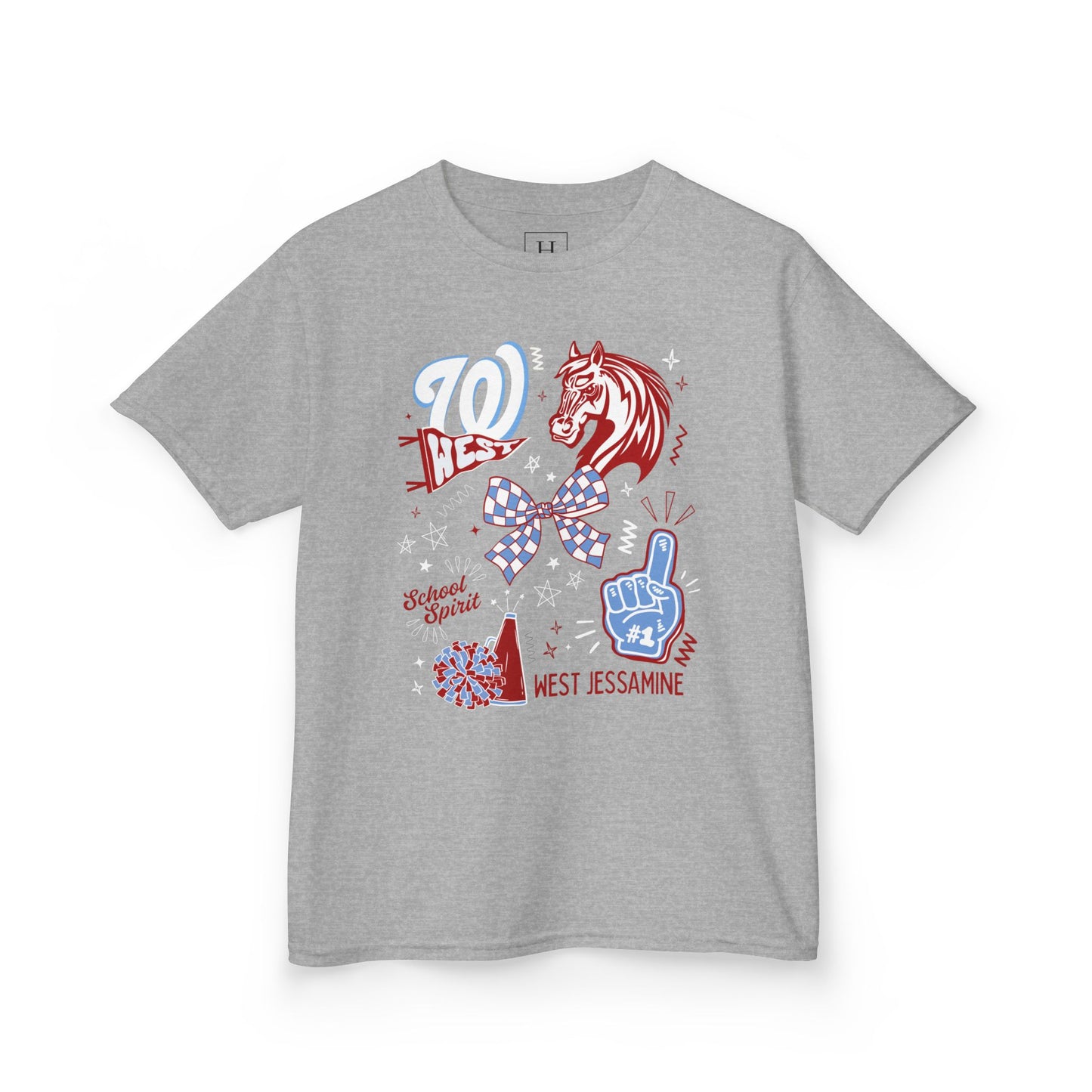 West Jessamine (W) Bow - School Spirit - YOUTH Shirt