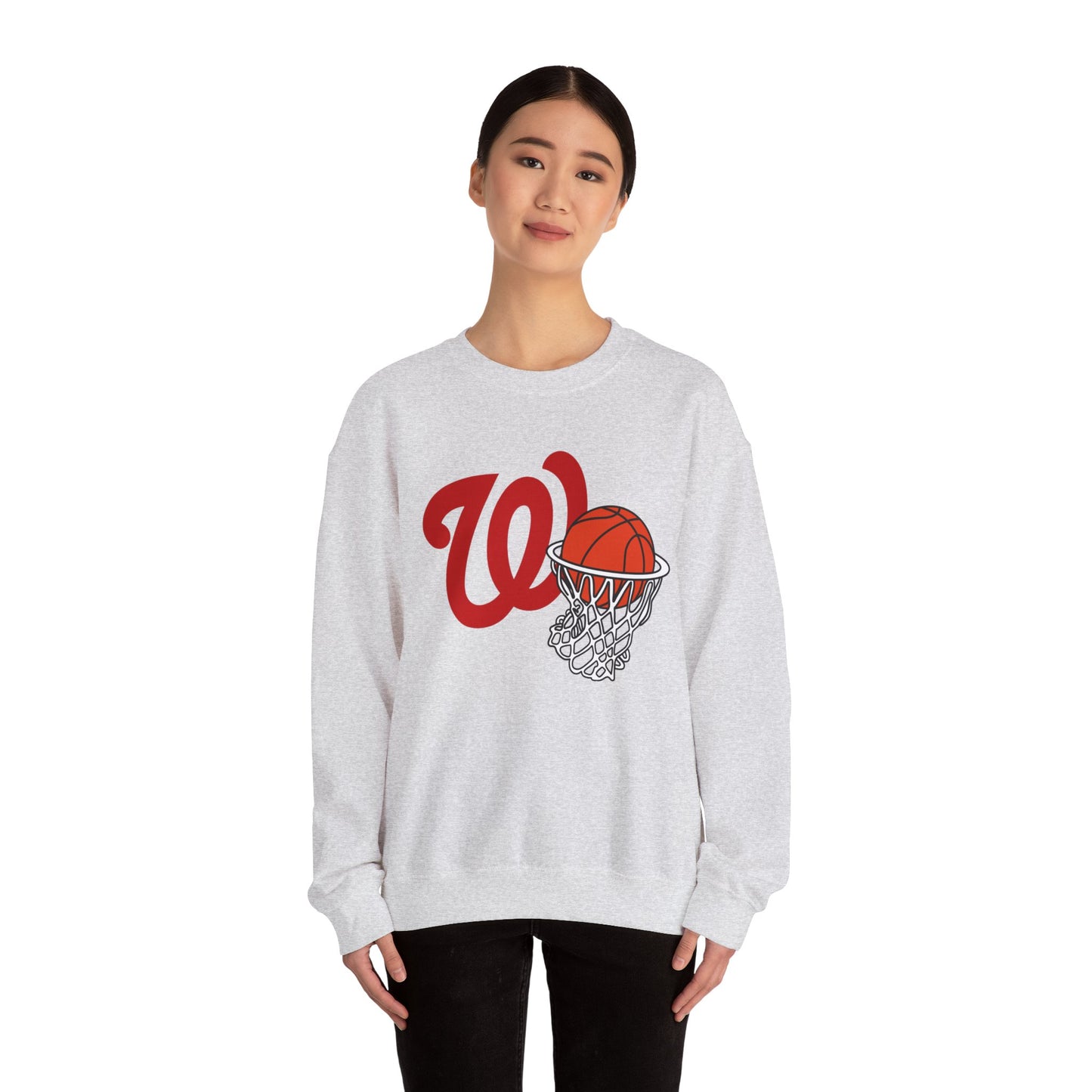 West Jessamine Logo & Basketball- Unisex Sweatshirt
