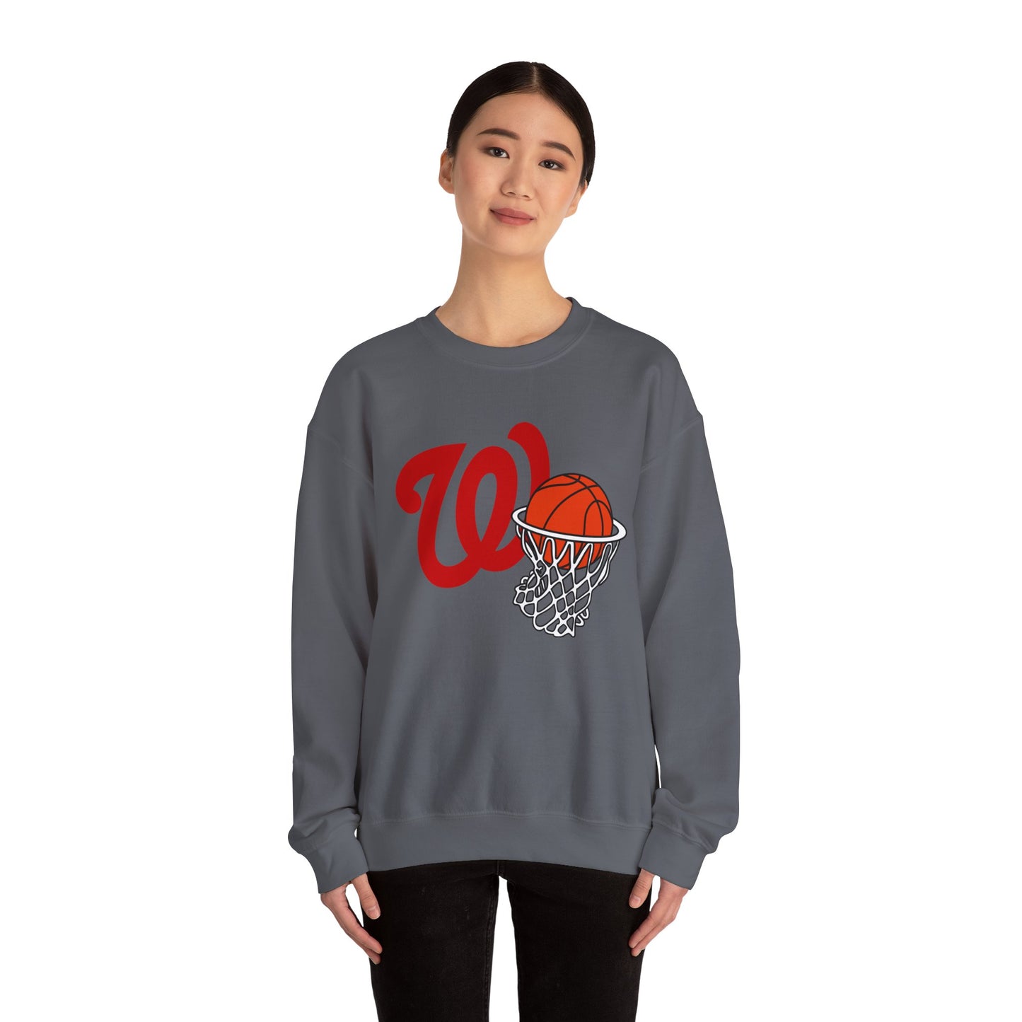 West Jessamine Logo & Basketball- Unisex Sweatshirt
