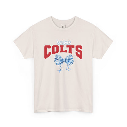 West Jessamine (WJMS) COLTS Coquette Bow Unisex Tee