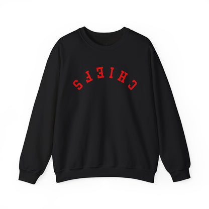 KC Chiefs Upside Down Lettering - Unisex Sweatshirt