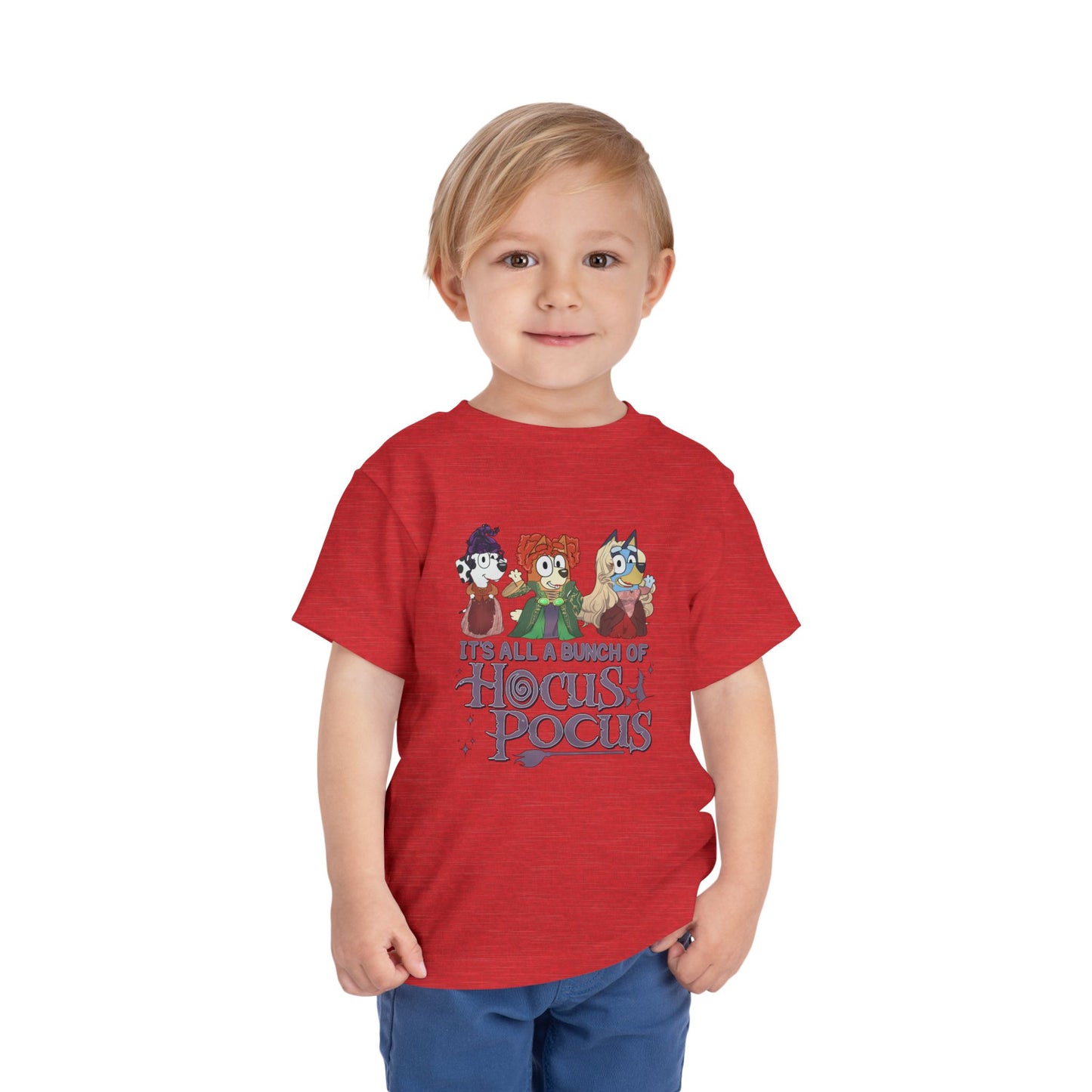 Toddler Bluey Hocus Pocus Halloween T-shirt