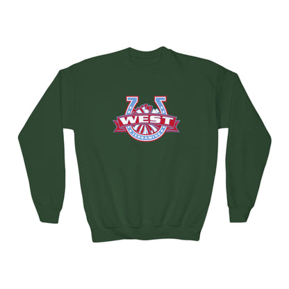 YOUTH -- West Jessamine Horseshoe Logo w/ Pom Sweatshirt