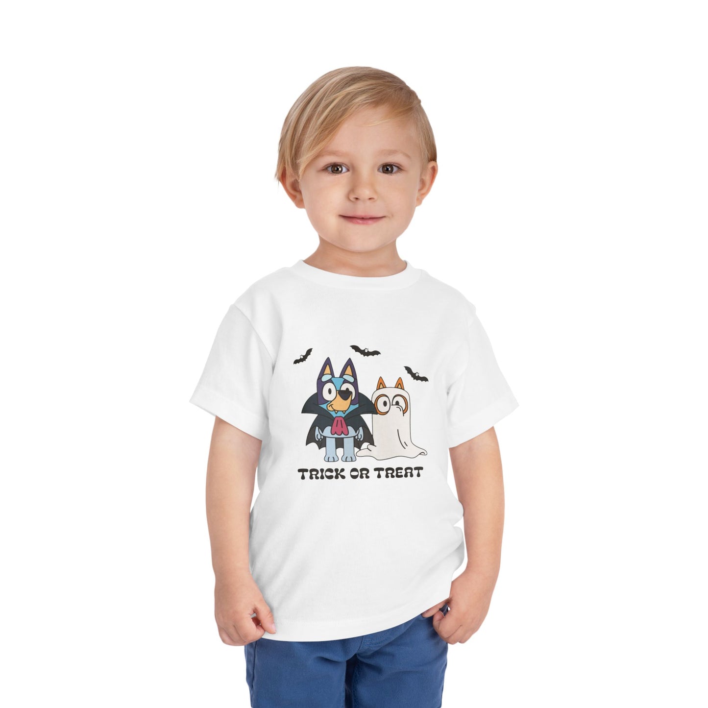 Toddler Bluey Trick or Treat T-shirt
