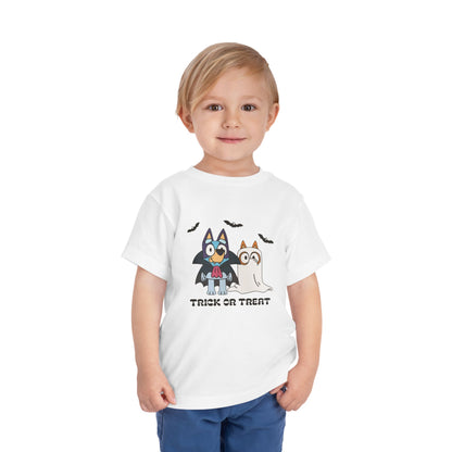 Toddler Bluey Trick or Treat T-shirt