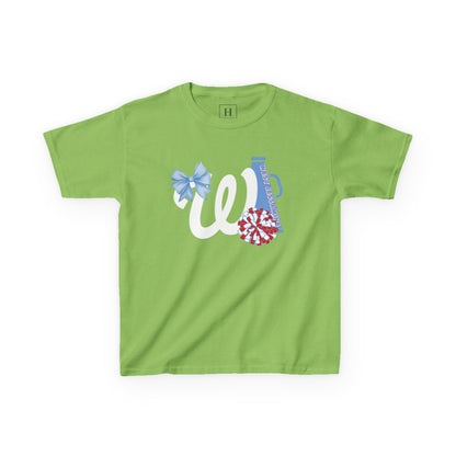 YOUTH -- West Jessamine Cheer Bow, Megaphone & Poms - Unisex Shirt