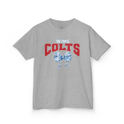 YOUTH - WJMS COLTS Coquette Bow Tee