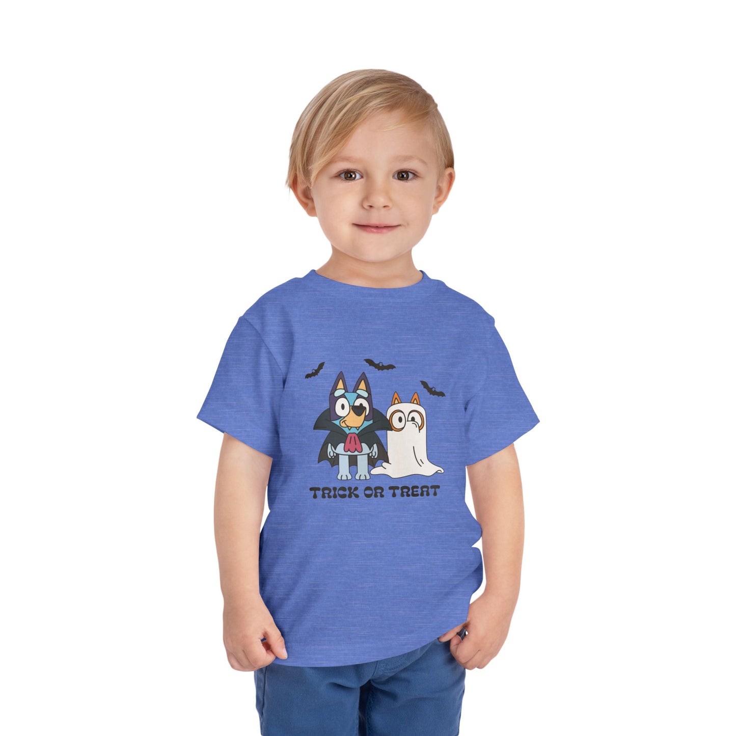Toddler Bluey Trick or Treat T-shirt