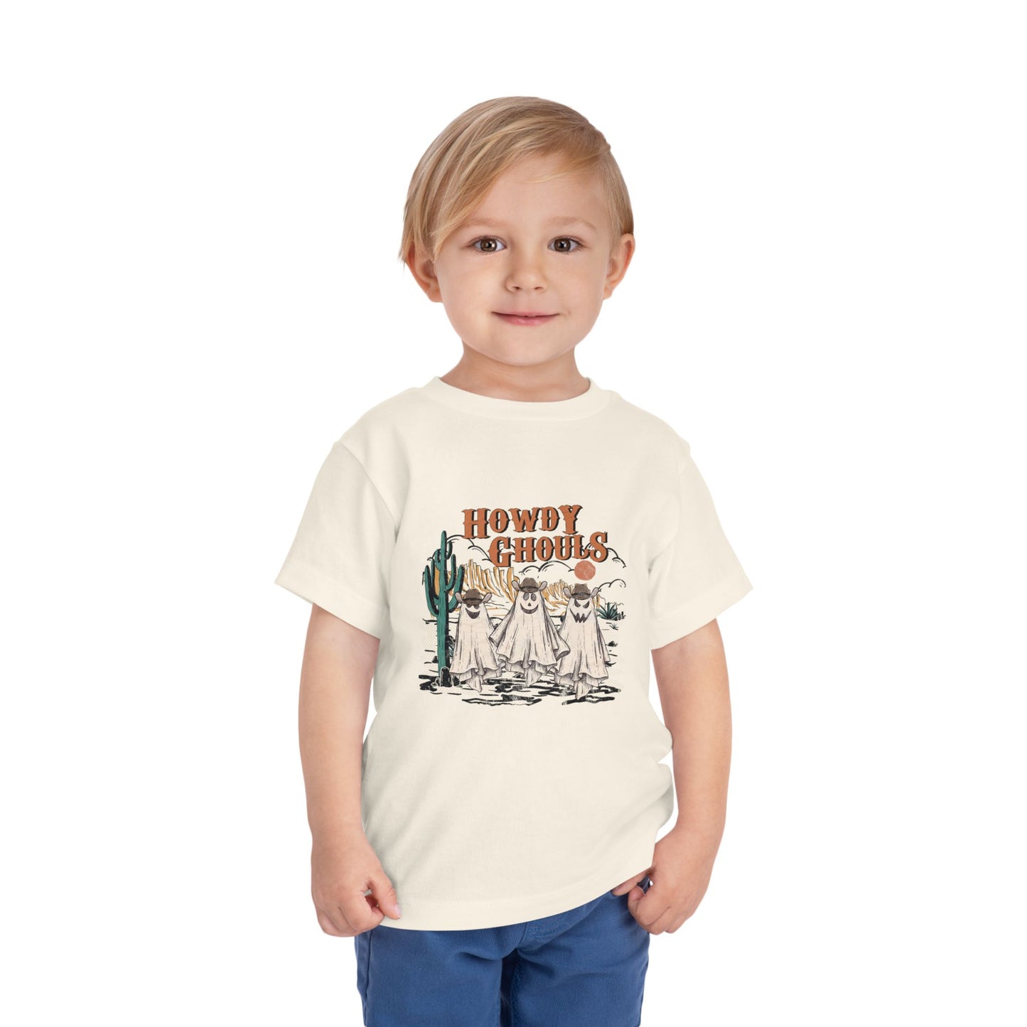 Toddler Howdy Ghouls Halloween T-shirt