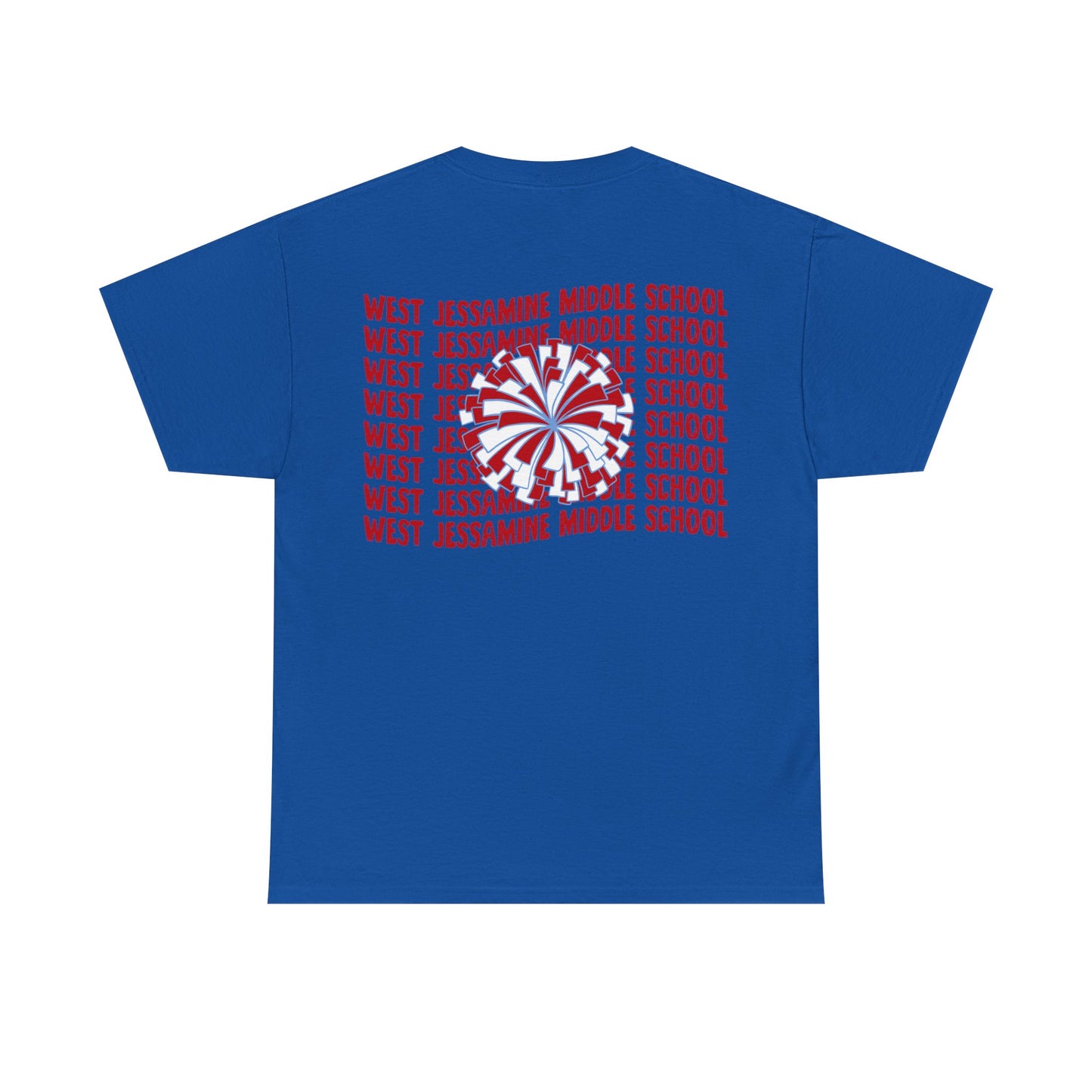 West Jessamine WJMS Colts Fan Tee —  Front & Back Unisex Tee
