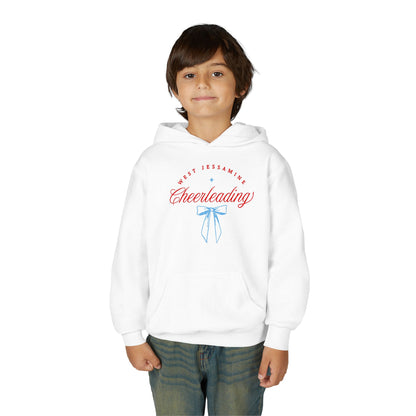 Youth Hoodie -- Cheerleading Bows Unisex Tee - West Jessamine Coquette Design