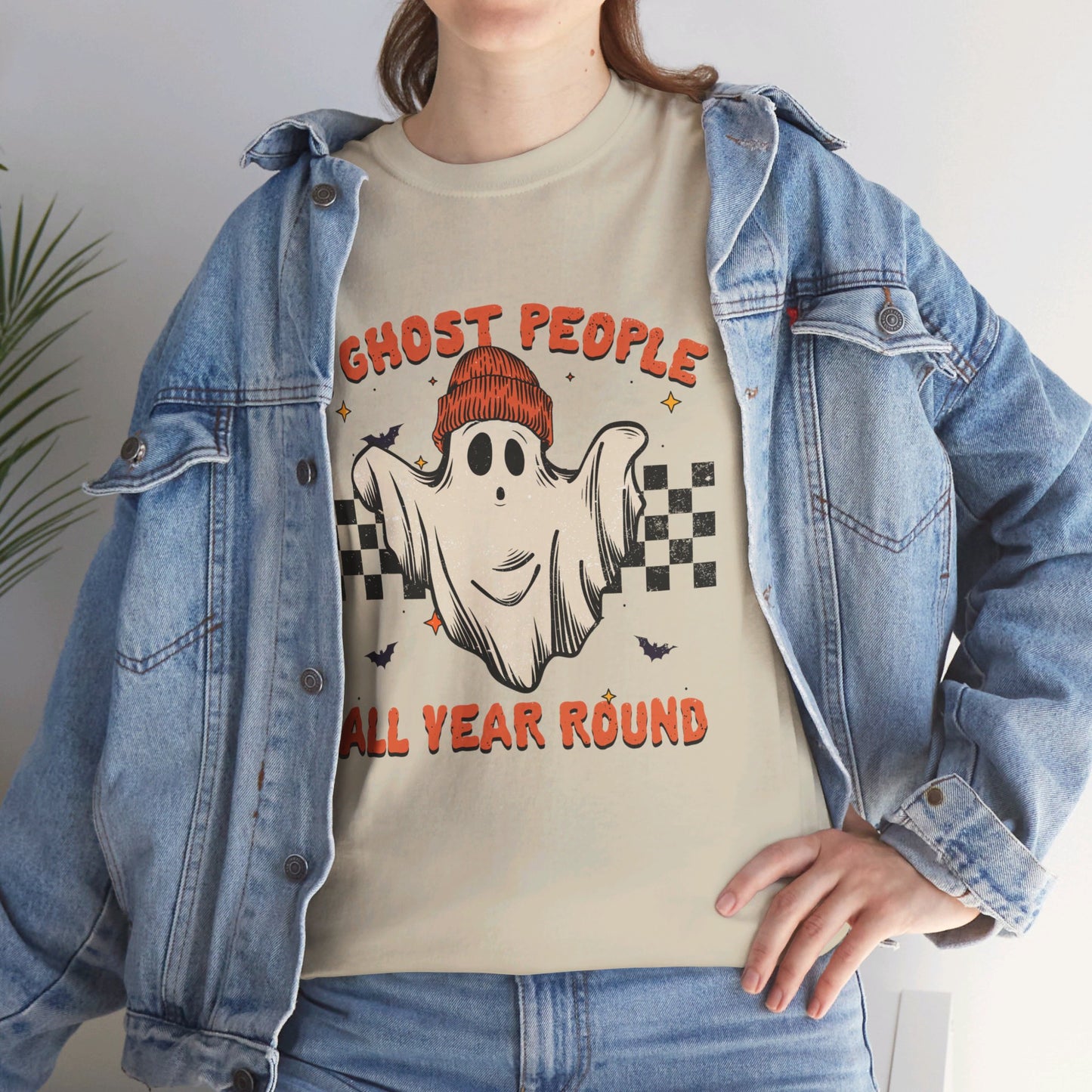 Retro Ghost People Year Round Tee