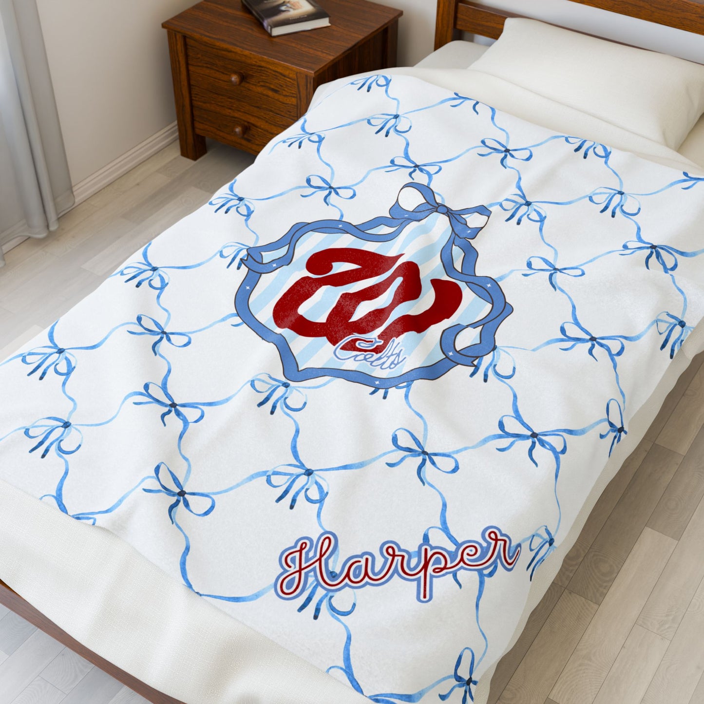 Harper of 8th Grade Blanket