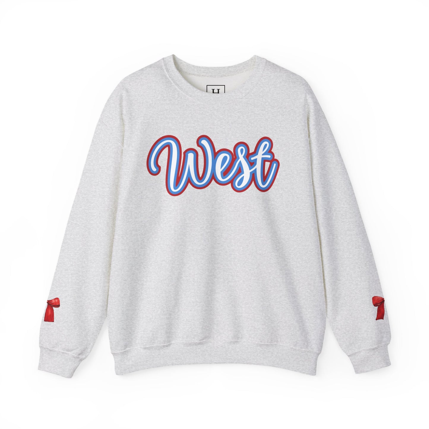 WJ WEST Jessamine -- Bows on Sleeves -- Unisex Sweatshirt