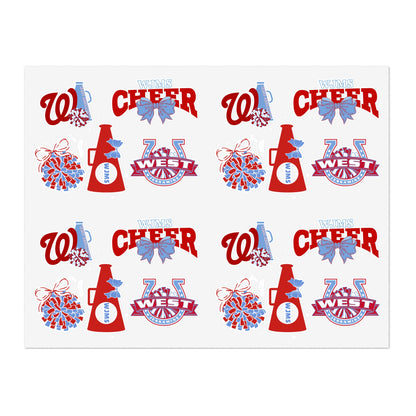 WJMS CHEER STICKERS (20 total)
