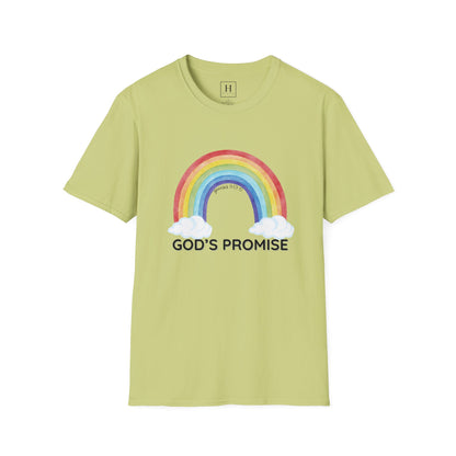 Rainbow God's Promise Genesis 13 Christian T-shirt