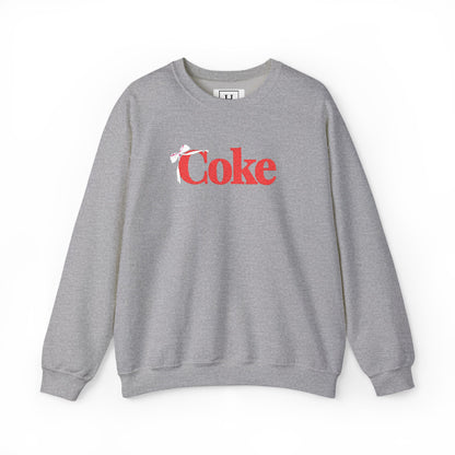 Bow 'Coke' Crewneck Sweatshirt - Embroidered