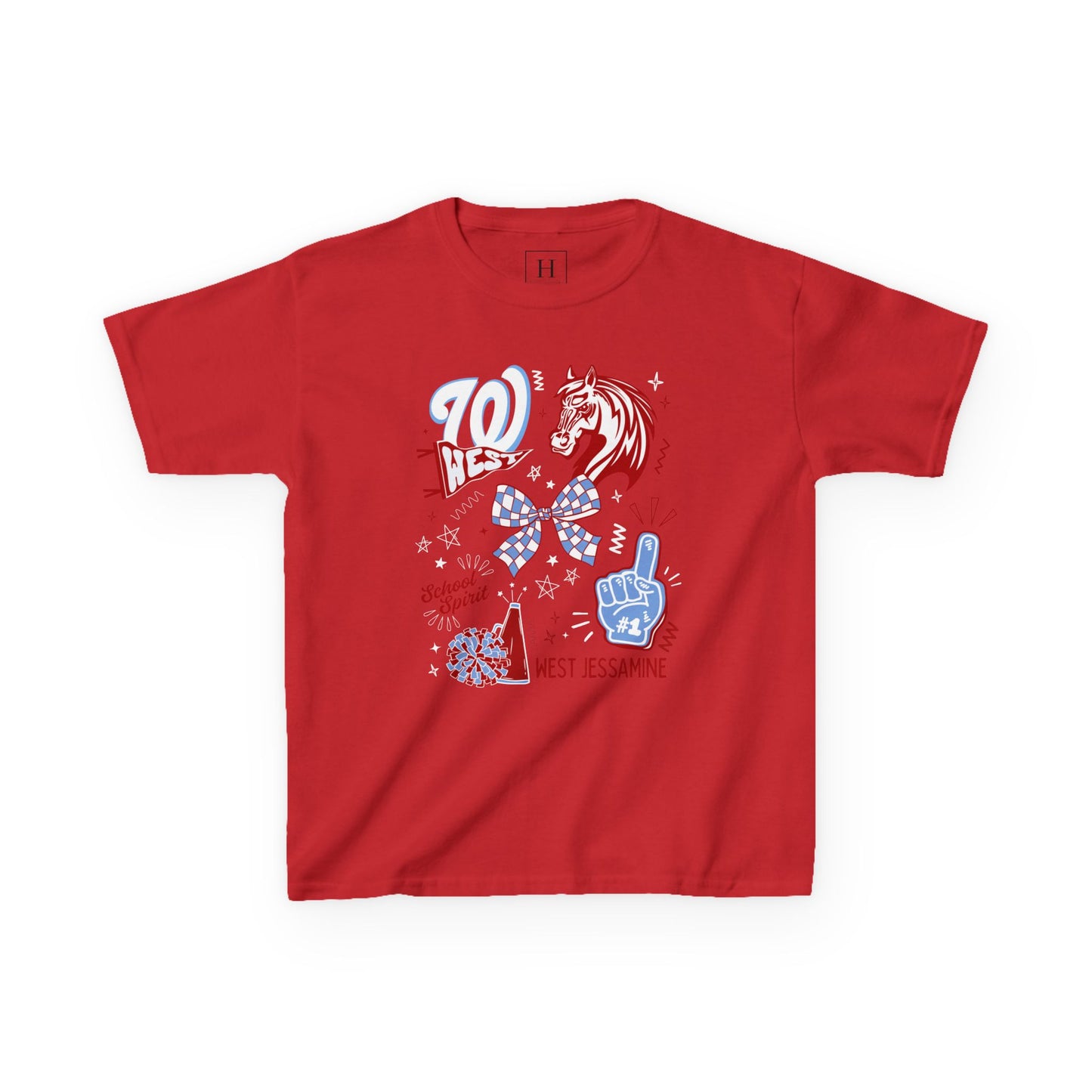 West Jessamine (W) Bow - School Spirit - YOUTH Shirt