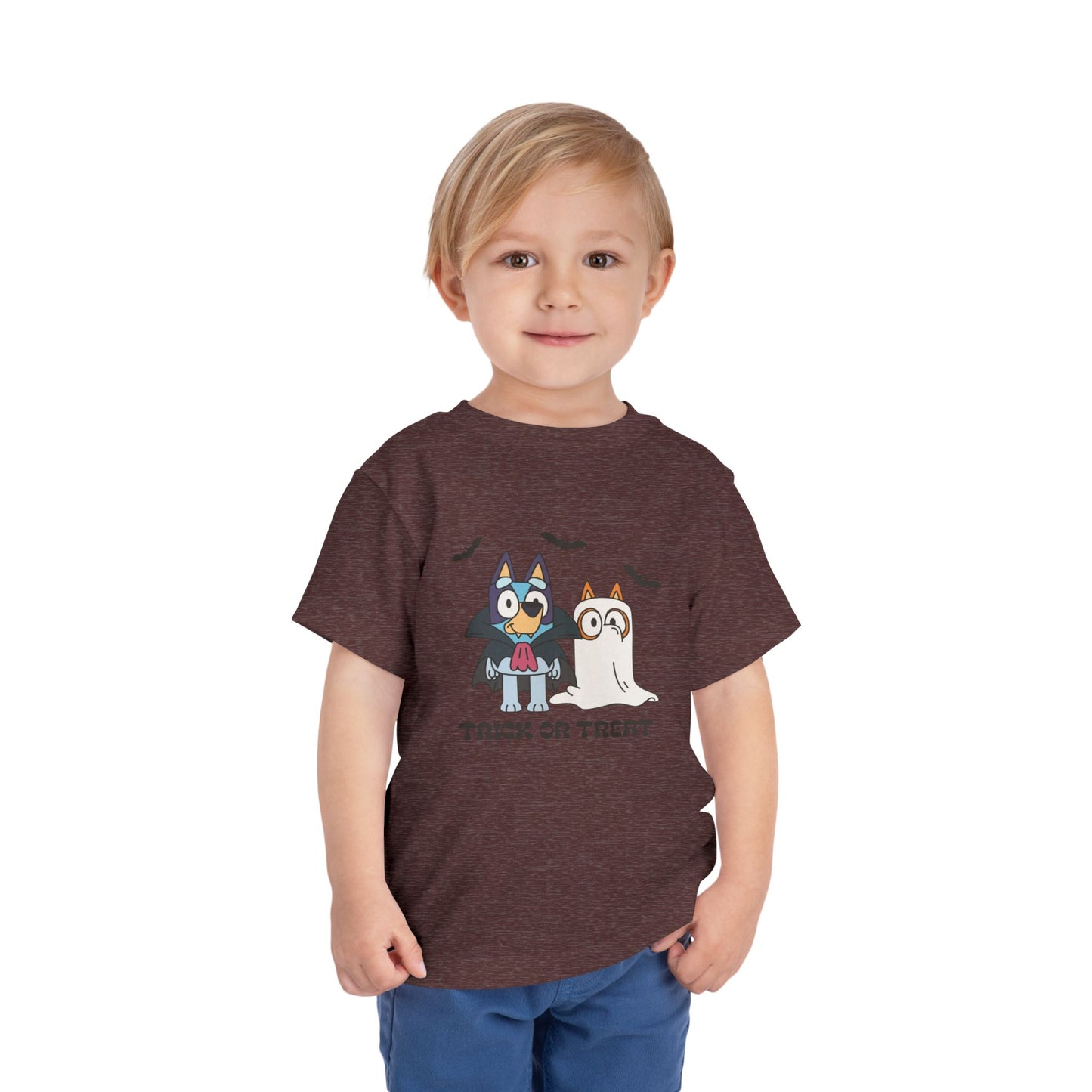 Toddler Bluey Trick or Treat T-shirt